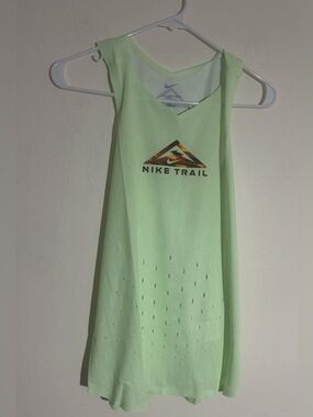 Nike Pro Elite Trail Aeroswift ADV Mens Running Singlet Tank Size M FD5819-376